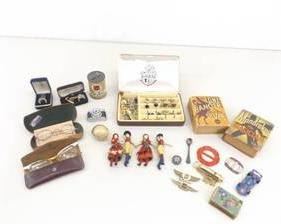 Lot of Misc Findings, Antique Glasses, Cufflinks, etc.