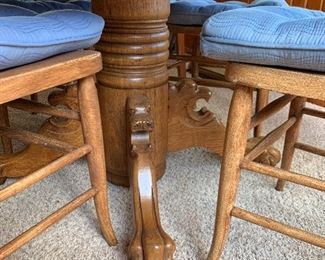 antique oak table