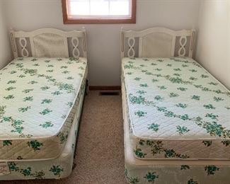 matching twin beds 