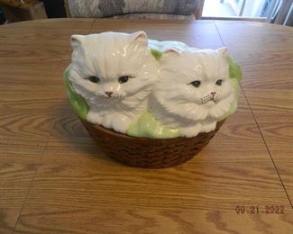 kitty cookie jar
