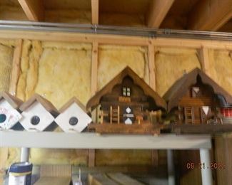 birdhouses
