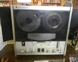 Panasonic reel to reel audio player