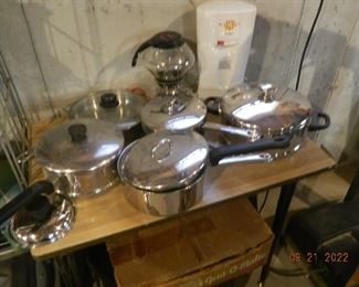 pots and pans