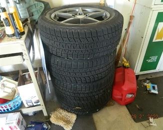 set of four tires for a 2015 Chevy Impala