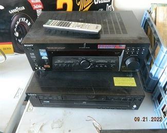 Sony receiver/DVD player