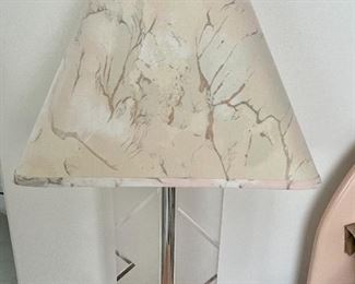 Lucite lamp base - 2 of these