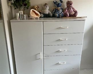 Drawers and shelves