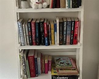 Folding ladder bookshelf