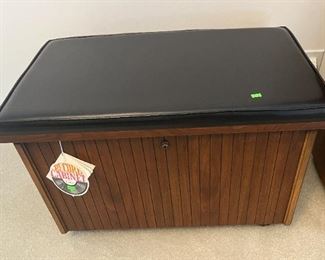 MCM Lane Record Cabinet / bench