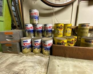 Vintage Oil Cans