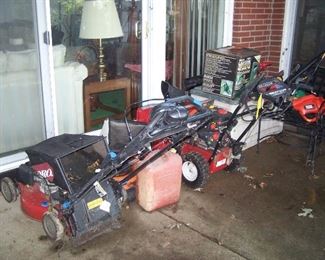 SNOW BLOWERS & MISC.