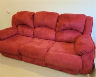 Queen Red Sofa Bed
