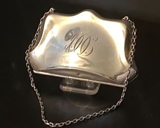 Antique Sterling Silver Purse 
