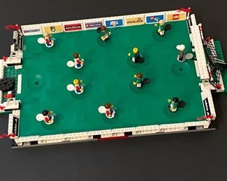 Vintage 1990s Legos soccer game set 