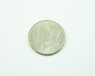 1887 Morgan Silver Dollar