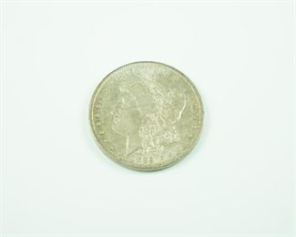 1889-O Morgan Silver Dollar