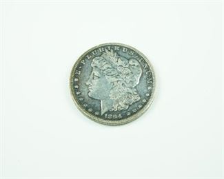 1894-O Morgan Silver Dollar