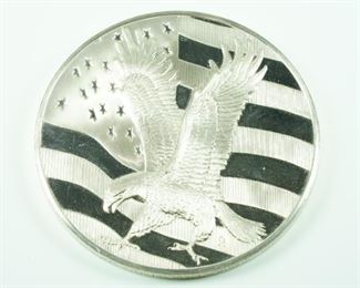 1992 Painted American Eagle Calendar Medal