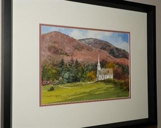We have several watercolors from Keith Hoffman