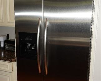 Kitchenaide side by side refrigerator for sale
