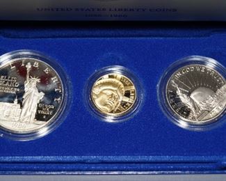 Cash only for coins. 