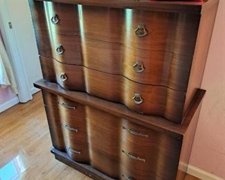 Tall dresser included in set