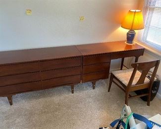 Mid century desk and chair. One owner.  
$600 for all OBO
