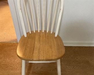 $10 wood chair.  I have 4.  