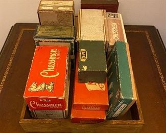 Nice assortment of early American Lowe, Horn, William Drueke and Sons No's 20, 21, 22, 23, Milton Bradly and other