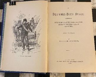 Minnesota's own, "Drummer Boys Diary [1861-1865]" original edition great condition.  Author - William Bircher 