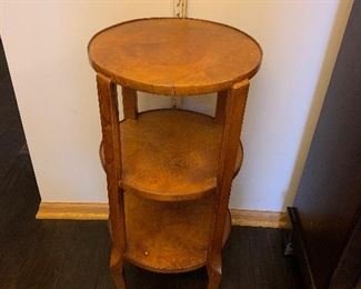14' Triple decker Italian Circle End Table
