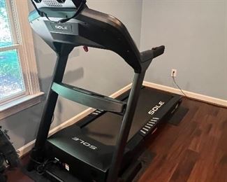 Sole Treadmill was purchased in 2021.  This item is available for purchase prior to the estate sale.            
Price: $325.00. Please email us at Fabulousfindsestatesales1@gmail.com.