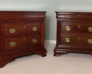 Cherry Wood Nighstands