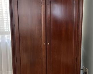 Cherry Wood TV Armoir