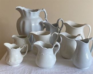 Collection of Pitchers