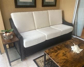 Outdoor patio couch