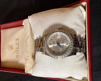 Faux Rolex watch