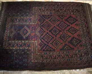 3' x 5' Semi-Antique Prayer rug $250