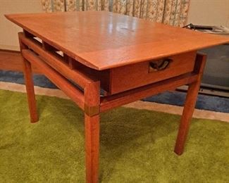 Mid Century Modern Butternut wood table