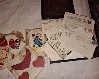 Vintage letters and cards dating back to  1940s