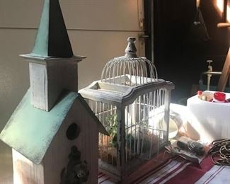 Garden items, bird items