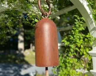 bronze garden bell