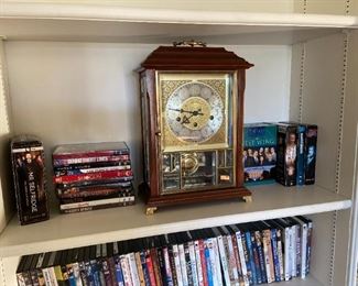 lots of books, dvd's