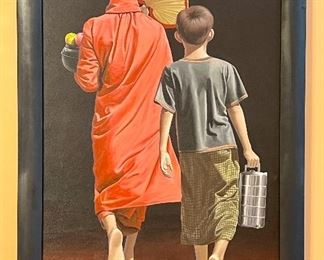 Item 39:  Oil on Canvas, Signed Lower Right - 27.5" x 39.5": $895