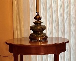 Item 50:  Grange Side Table with Drawer - 22.5"l x 16.5"w x 25.25"h: $225