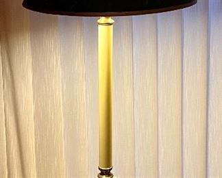 Item 51:  Decorative Lamp with Brass Flower - 31": $125