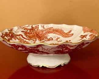 Item 56:  Royal Crown Derby Footed Dish - 10.5" x 3.25":  $85