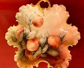 Item 58:  Antique Rosenthal MonBijou Dish with Handle - 10.5" x 2.5":  $48