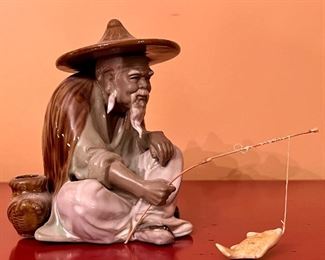 Item 59:  Mud Man Fisherman - 5":  $32