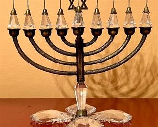Item 62:  Menorah - 5.5" x 5.5": $18